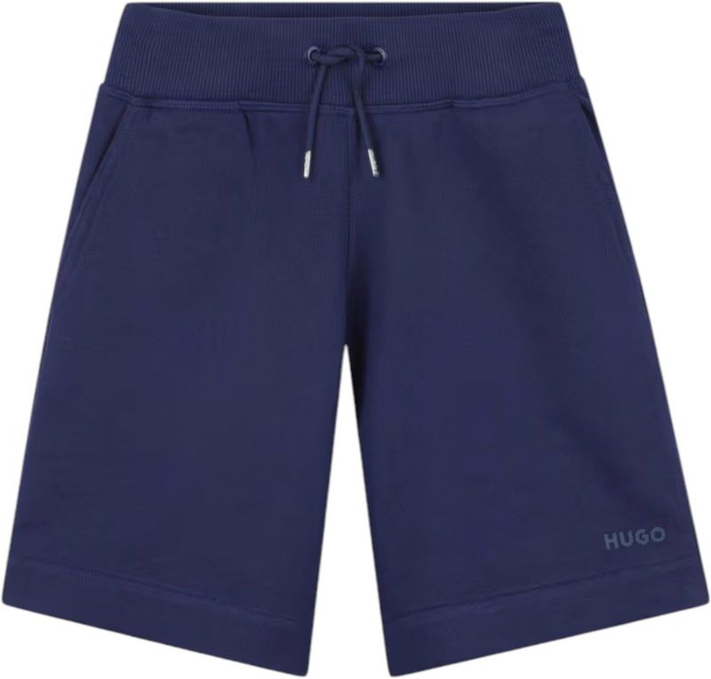 HUGO - G00364 - Korte Broek - Marineblauw - Katoen
