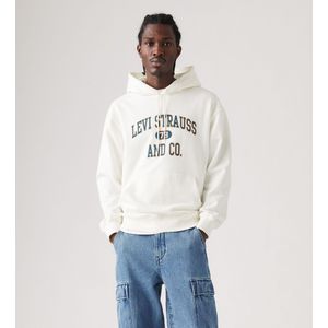 Levi'svoor mannen. 38479-0334 Relaxed Fit Grafisch Sweatshirt gebroken wit (L), Casual, Katoen