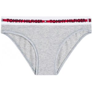 Tommy Hilfigervoor vrouwen. UW0UW02455 Sliplint met opschrift grijs (M), Homewear, Katoen, Duurzaam