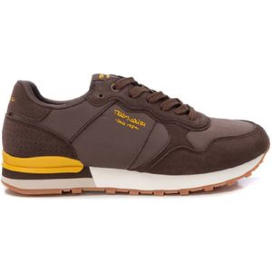 TEDDY SMITHvoor mannen. 78868 Trainers 78868 bruin (40), Plat, Veters, Casual