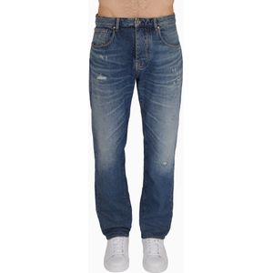 Armani Exchange - Regular Fit Jeans - Vintage Blauw - Denim