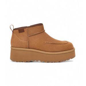 UGGvoor vrouwen. 1158193 Cityfunc Ultra Mini Laarsjes bruin (37), 3 tot 5 cm, Ritssluiting, Casual