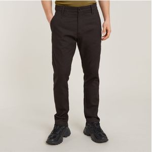 G-Starvoor mannen. D21038-D305-B444 Bronson 2.0 Slim Chino Broek bruin (36/30), Casual, Katoen