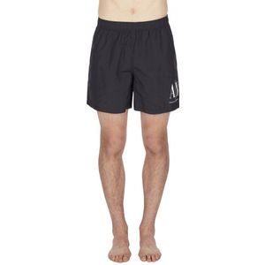 Armani Exchangevoor mannen. 953034CC62300020 Boxerslip logo Icoon zwart (S), Casual, Strandkleding, Polyester