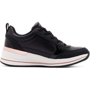 Skechersvoor vrouwen. 177345 Trainers Billion 2 Fine Shine zwart (39), Plat, 3 tot 5 cm, Veters, Casual