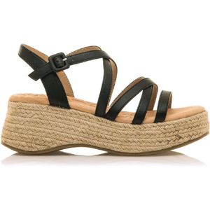 MTNGvoor vrouwen. 51654 Sandalen Giorgia goud (40), Goudkleurig, 3 tot 5 cm, Gesp, Casual