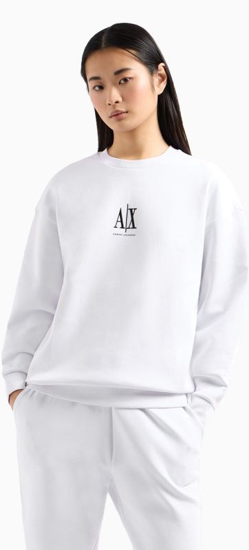 Sweater - Effen - Sweatstof - Losse Pasvorm - Lange Mouw