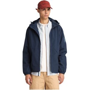Timberlandvoor mannen. TB0A68CB4331 Winnick waterdichte shell jas marine (L), Casual, Duurzaam, Gerecycled nylon, Marineblauw