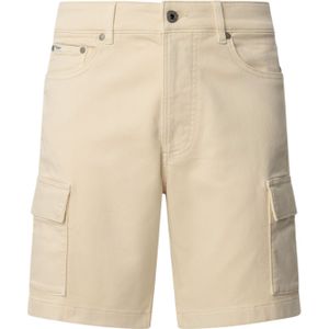 Pepe Jeans - PM801177 - Beige Bermuda - Casual - Katoen - Duurzaam