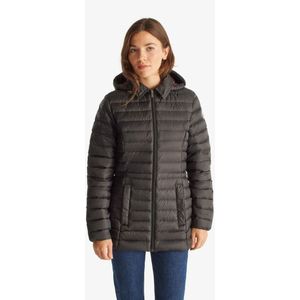 JOTT - Nour 2.0 - Halflange Donsjas - Zwart - Casual - Polyamide