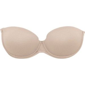 Calvin Kleinvoor vrouwen. 0000F2660E Perfectly Fit Flex strapless bh Perfectly Fit Flex nude (100B), Homewear, Nylon