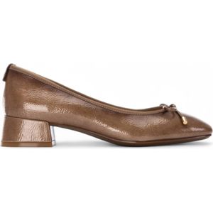 Xtivoor vrouwen. 14424202-BEIGE 144242 beige schoenen (37), 3 tot 5 cm, Geen, Casual, Feest, Klassiek, Lakleer