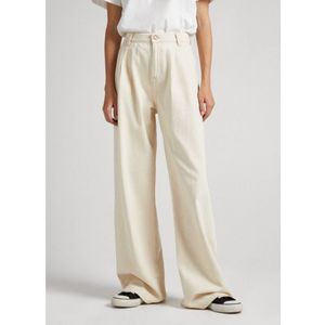 Pepe Jeansvoor vrouwen. PL204490 Jean Cecilia lichtbeige (28/30), Casual, Katoen, Duurzaam