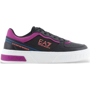 EA7voor vrouwen. X8X173_XK374 Schoenen X8X173 (40), Zwart, Plat, Veters, Casual