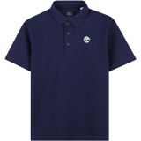 Timberland - T60437 - Poloshirt - Marineblauw - Korte Mouwen - Katoen