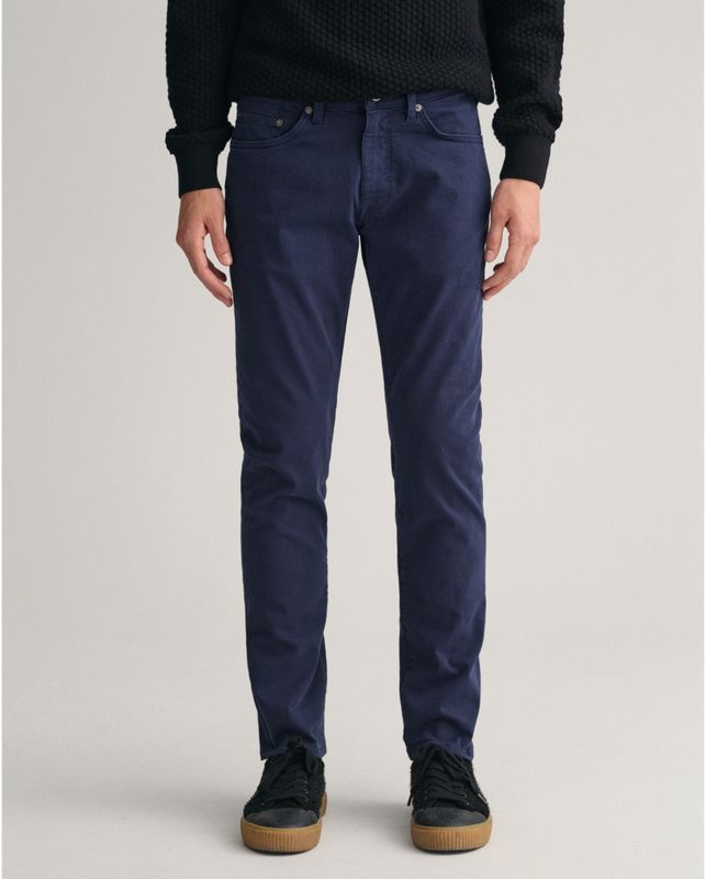 GANT - Slim Desert Jeans - Marineblauw - Standaard