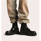 Victoria - 1301103 Dublin - Enkellaarsjes - Zwart - Casual - 5 cm Hoge Zool