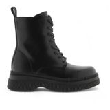 Victoria - 1301103 Dublin - Enkellaarsjes - Zwart - Casual - 5 cm Hoge Zool