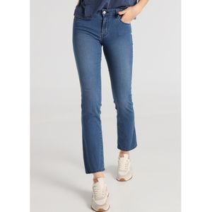 Lois Jeansvoor vrouwen. 201043362 Jeans Recht model blauw (26), Casual, Katoen, Denim