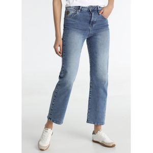 Lois Jeansvoor vrouwen. 207612747 Jeans Recht model blauw (26), Casual, Katoen, Denim