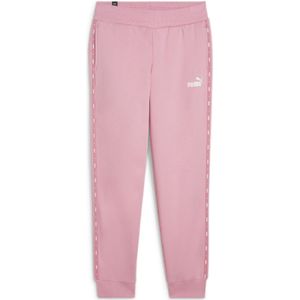 Pumavoor vrouwen. 67599948 Ess Tape Broek roze (L), Casual, Sportief, Katoen, Meerdere sporten, Duurzaam