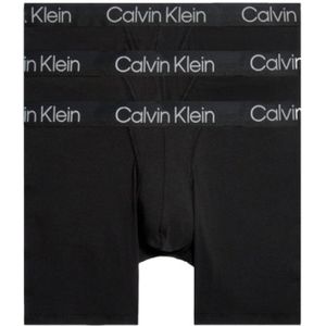 Calvin Kleinvoor mannen. 000NB2971A 3-pack moderne structuur boxershorts (XXL), Zwart, Homewear, Katoen, Duurzaam