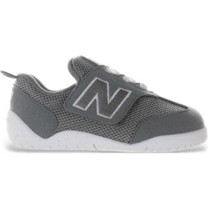 New Balanceunisex voor kinderen. NW1STV1 New-B First grijs leren schoenen (25 W), Plat, Klittenband, Casual, kinderkleding