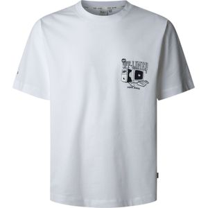 Pepe Jeans - PM509789 - T-shirt - Rood - Katoen - Korte Mouwen