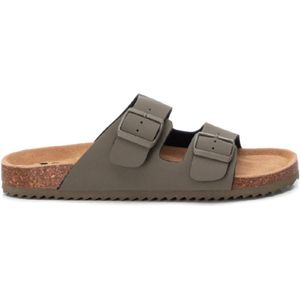 Xtivoor mannen. 14227401-KAKI Sandalen 142274 groen (43), Plat, Geen, Casual