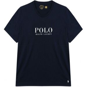 Polo Ralph Lauren - T-shirt - Marineblauw - Katoen - Ronde Hals - Half Lange Mouwen