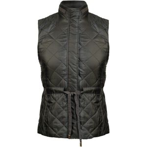 Michael Korsvoor vrouwen. MT520JM3SB Vest met zwarte riem (XS), Casual, Gerecycled polyester, Duurzaam