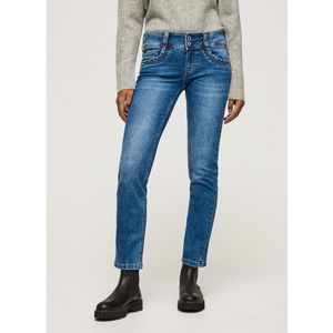 Pepe Jeansvoor vrouwen. PL204159MF5 Jeans Gen Blauw (30/30), Casual, Katoen