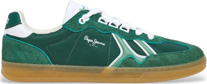 Pepe Jeans - PMS00040 - Dansschoenen - Groen - Leer - Veters