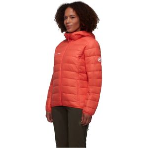 Mammutvoor vrouwen. 1013-03420 Hooded Jacket Crag In koraal (S), Casual, Sportief, Meerdere sporten, Polyester