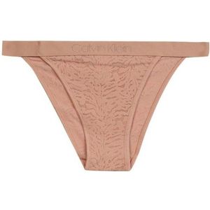 Calvin Kleinvoor vrouwen. 000QF7347E String Hoog Kant Roze (S), Homewear, Polyamide