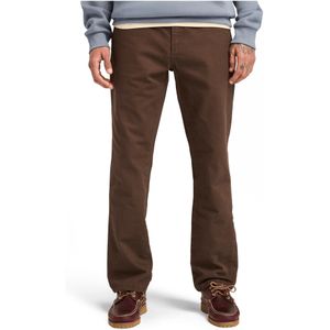 Timberlandvoor mannen. TB0A6FHE2431 Sandown Drill 5-pocket broek bruin (31/32), Casual, Biologisch katoen, Duurzaam