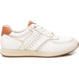 Londons Life - Herentrainer - Wit - Leer - Dikke Antislipzool