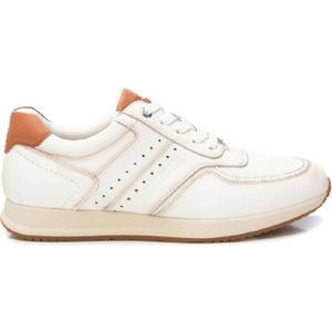 Londons Life - Herentrainer - Wit - Leer - Dikke Antislipzool