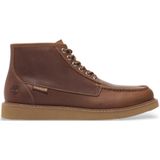 Timberlandvoor mannen. TB0A6AZEEM71 Newmarket Mid leren chukka laarzen bruin (41 W), Leer, Plat, Veters, Casual, Duurzaam