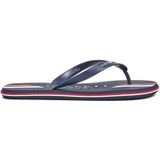 Hackett Londonvoor mannen. HMS21277 Teenslippers Costa Sport marine (44), Plat, Geen, Casual, Strandkleding, Marineblauw