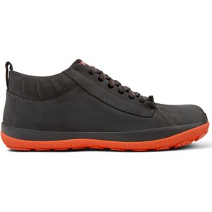 Campervoor mannen. K300285-040 Peu Pista Leren Sneakers zwart (46), Leer, Plat, Veters, Casual