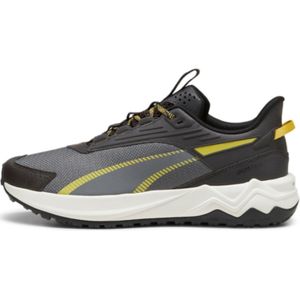 Pumaunisex. 37953811 Schoenen Extend Lite Trail donkergrijs (44), Plat, Veters, Sportief, Buiten, Running, Meerdere sporten