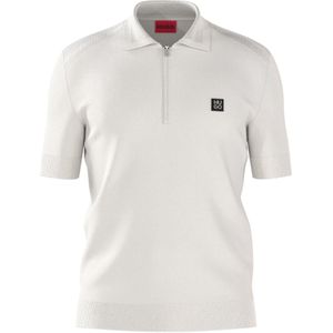 HUGOvoor mannen. 50542750 Sayfong beige polo (L), Casual, Katoen, Korte mouwen