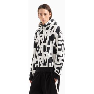 Armani Exchange 6dzmlb-zj4xz Sweatshirt Wit,Zwart Man