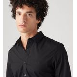 Battery Housemark - Slim Fit Overhemd - Wit - 98% Katoen, 2% LYCRA®