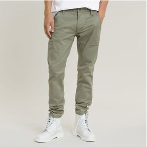 G-Starvoor mannen. D21974-C105-2199 Chino skinny broek 2.0 groen (36/32), Casual, Katoen