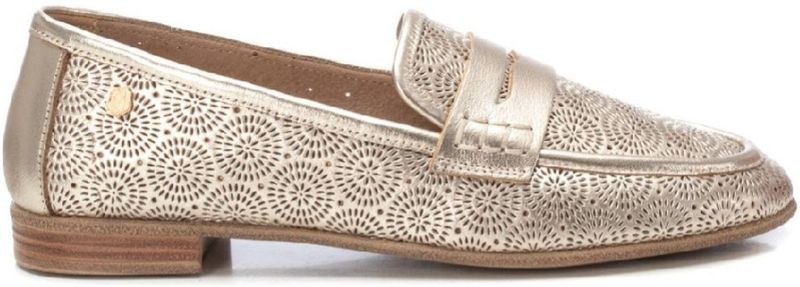 Carmela - 16217004-ORO - Loafers - Goudkleurig - Leer - Plat