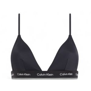 Calvin Klein Voorgevormde Triangel Bikinitop Zwart