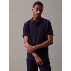 Calvin Kleinvoor mannen. K10K111196 Polo Slim Pique Stretch wit (XXL), Casual, Korte mouwen, Biologisch katoen, Duurzaam