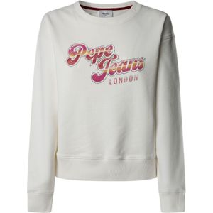 Pepe Jeans - PL211811 New Crusade - Joggerbroek - Wit - Casual - Duurzaam Katoen